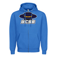 True Royal uc santa barbara gauchos Zipper Hoodie - linhVisuals