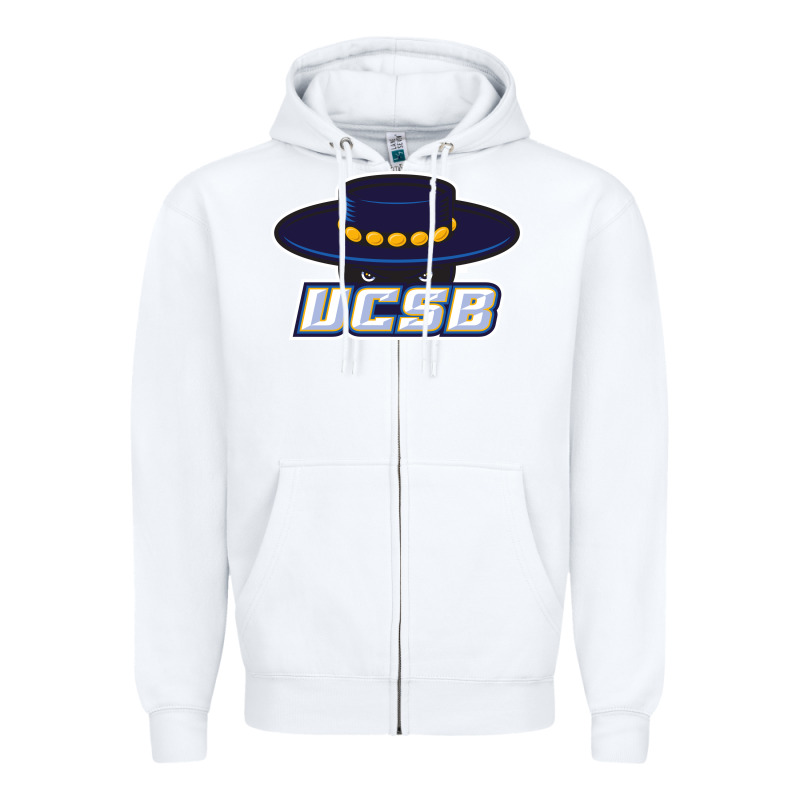 Uc Santa Barbara Gauchos Zipper Hoodie by linhVisuals | Teevron