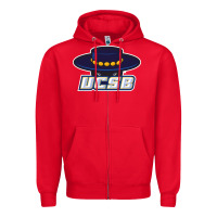 Red uc santa barbara gauchos Zipper Hoodie - linhVisuals