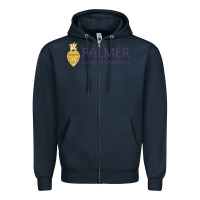 Navy college of chiropractic Zipper Hoodie - linhVisuals