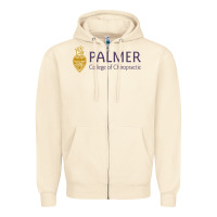 Sandshell college of chiropractic Zipper Hoodie - linhVisuals