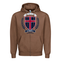 Chestnut db Zipper Hoodie - linhVisuals