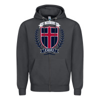 Smoke db Zipper Hoodie - linhVisuals