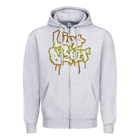 Heather Grey limp bizkit 20 Zipper Hoodie - linhVisuals