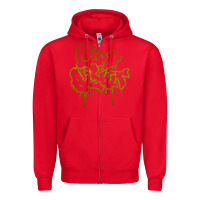 Red limp bizkit 20 Zipper Hoodie - linhVisuals