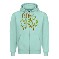 Seafoam limp bizkit 20 Zipper Hoodie - linhVisuals
