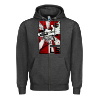 Charcoal Heather limp bizkit 23 Zipper Hoodie - linhVisuals