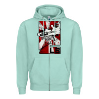 Seafoam limp bizkit 23 Zipper Hoodie - linhVisuals