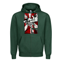 Sports Green limp bizkit 23 Zipper Hoodie - linhVisuals