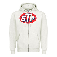 Oatmeal Heather stp Zipper Hoodie - linhVisuals