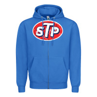 True Royal stp Zipper Hoodie - linhVisuals