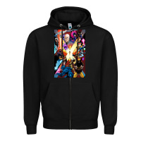 Black x men 3 Zipper Hoodie - linhVisuals