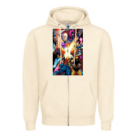 Sandshell x men 3 Zipper Hoodie - linhVisuals