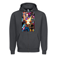 Smoke x men 3 Zipper Hoodie - linhVisuals