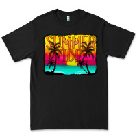 Black summer vibes Premium Tee - CowCowDesign