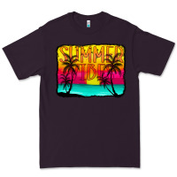 Plum summer vibes Premium Tee - CowCowDesign