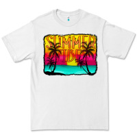 White summer vibes Premium Tee - CowCowDesign