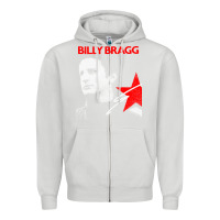 Dove Grey billy bragg müsic Zipper Hoodie - linhVisuals