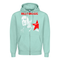 Seafoam billy bragg müsic Zipper Hoodie - linhVisuals