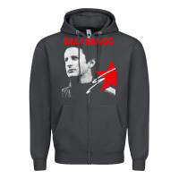 Smoke billy bragg müsic Zipper Hoodie - linhVisuals