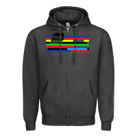 Charcoal Heather billy bragg müsic Zipper Hoodie - linhVisuals