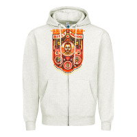 Oatmeal Heather billy bragg müsic Zipper Hoodie - linhVisuals
