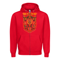 Red billy bragg müsic Zipper Hoodie - linhVisuals