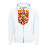 White billy bragg müsic Zipper Hoodie - linhVisuals