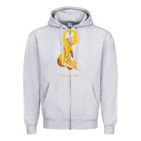 Heather Grey james bay müsic Zipper Hoodie - linhVisuals