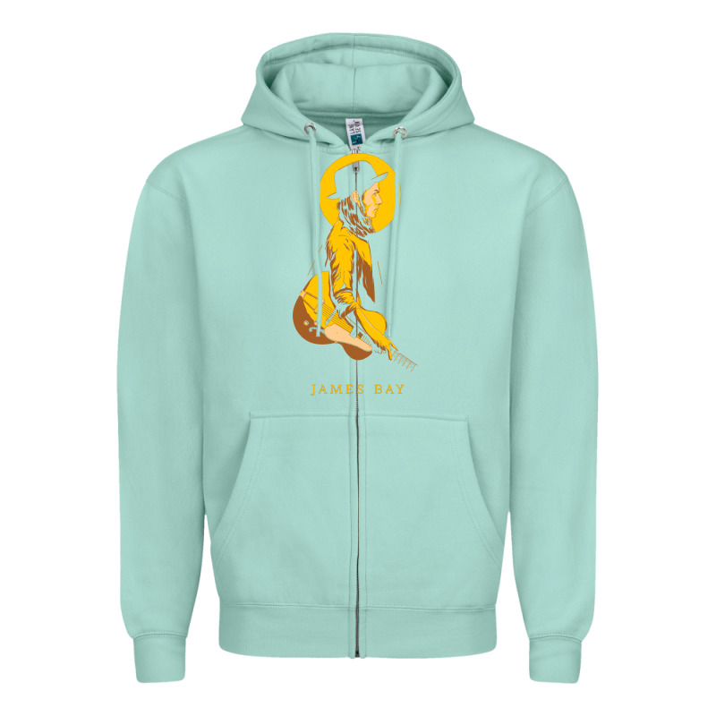 James Bay Müsic Zipper Hoodie by linhVisuals | Teevron