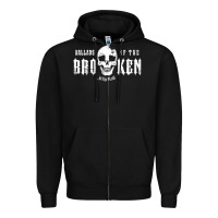 Black jelly roll  rap müsic Zipper Hoodie - linhVisuals