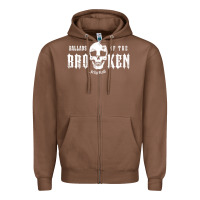 Chestnut jelly roll  rap müsic Zipper Hoodie - linhVisuals