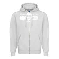 Dove Grey jelly roll  rap müsic Zipper Hoodie - linhVisuals