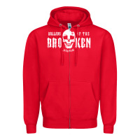 Red jelly roll  rap müsic Zipper Hoodie - linhVisuals