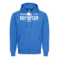 True Royal jelly roll  rap müsic Zipper Hoodie - linhVisuals