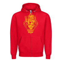 Red jelly roll  rap müsic Zipper Hoodie - linhVisuals