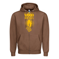 Chestnut the wood brothers blues Zipper Hoodie - linhVisuals