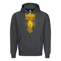 The Wood Brothers Blues Zipper Hoodie | Teevron