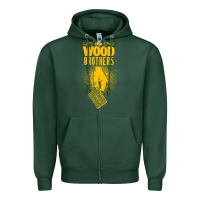 Sports Green the wood brothers blues Zipper Hoodie - linhVisuals