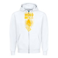 White the wood brothers blues Zipper Hoodie - linhVisuals