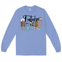 Colony Blue Western Future Nurse Long Sleeve Tee - LillyAllenDesigns