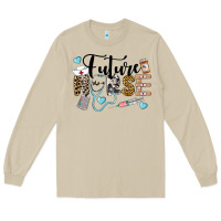 Mushroom Western Future Nurse Long Sleeve Tee - LillyAllenDesigns