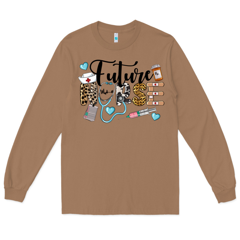 Western Future Nurse Long Sleeve Tee by LillyAllenDesigns | Teevron