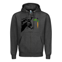 Charcoal Heather the wood brothers blues Zipper Hoodie - linhVisuals
