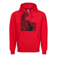 Red the wood brothers blues Zipper Hoodie - linhVisuals