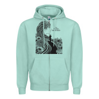 Seafoam the wood brothers blues Zipper Hoodie - linhVisuals