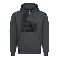 Smoke the wood brothers blues Zipper Hoodie - linhVisuals