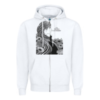 White the wood brothers blues Zipper Hoodie - linhVisuals