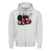 Dove Grey the wood brothers blues Zipper Hoodie - linhVisuals