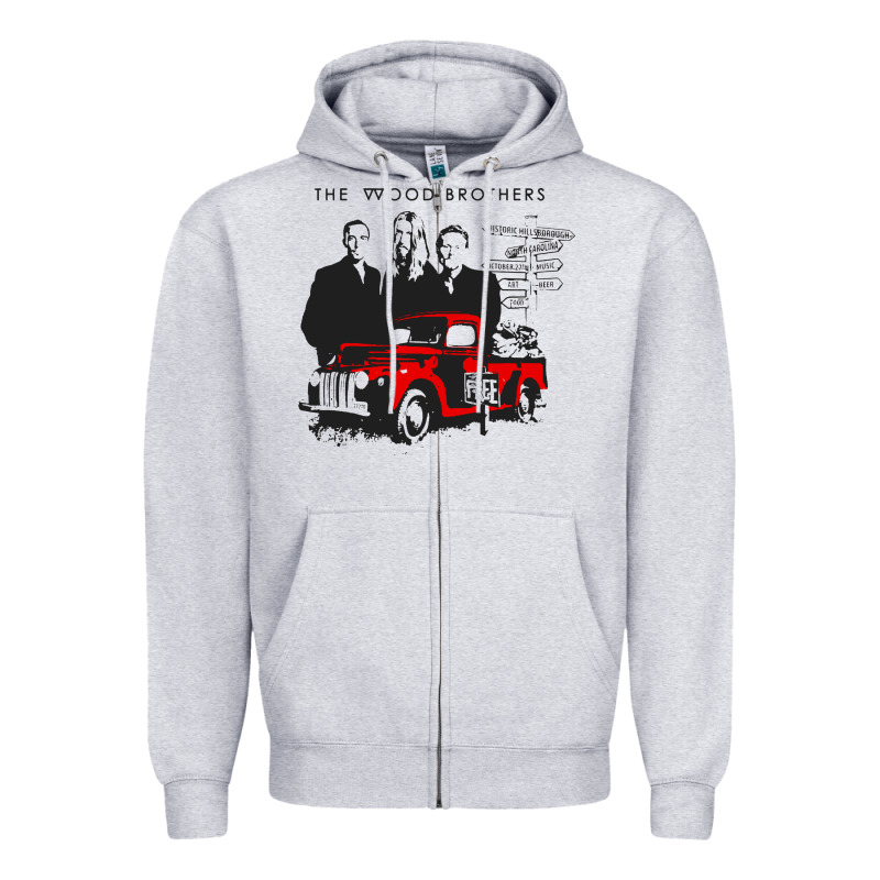 The Wood Brothers Blues Zipper Hoodie by linhVisuals | Teevron